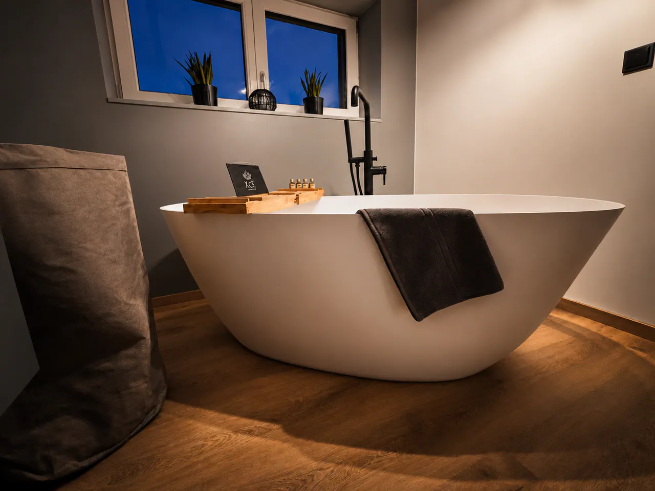 Wellness-Bad im Chalet Panorama