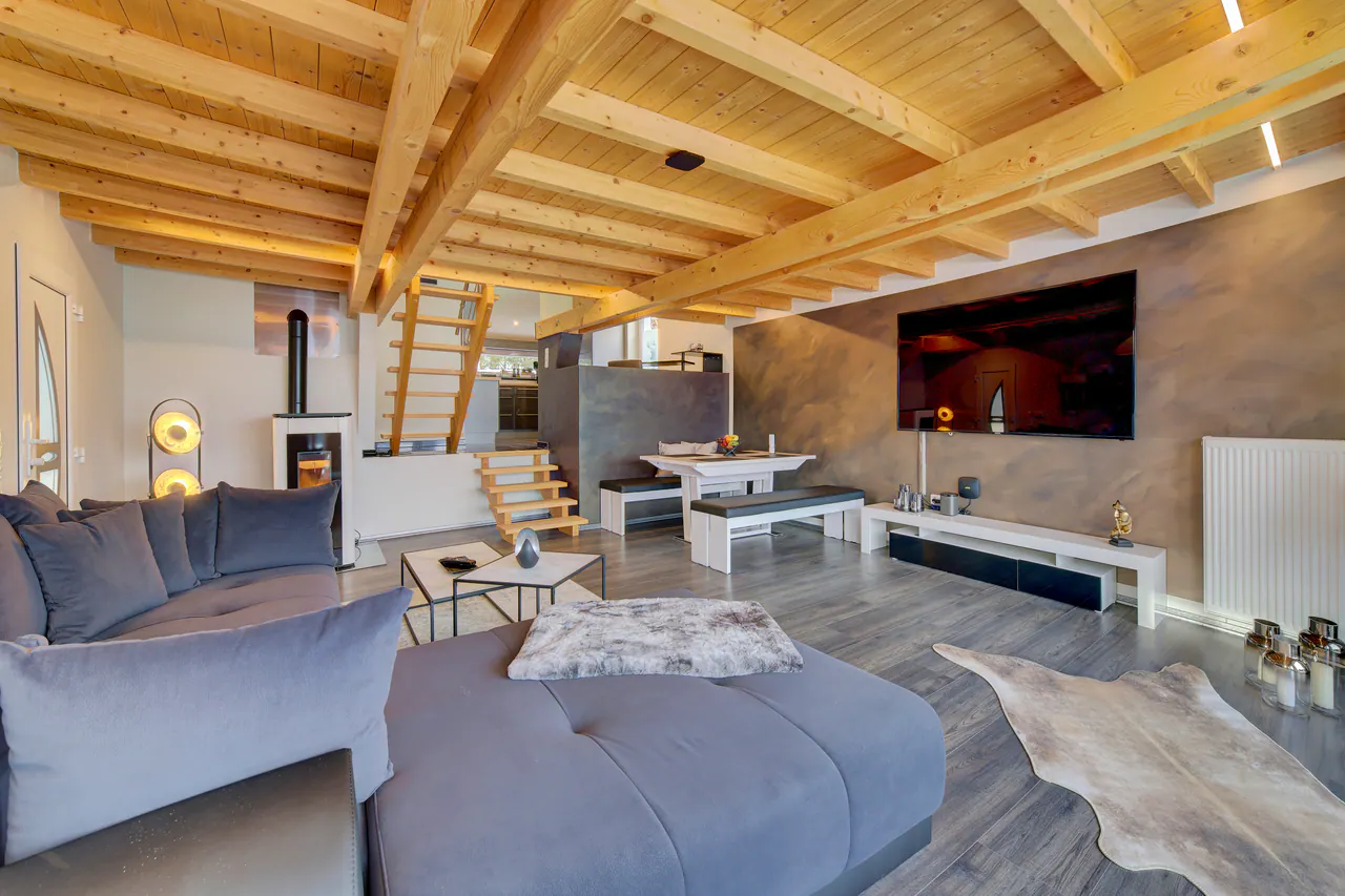 Wellnessbereich im Chalet Young und Fun