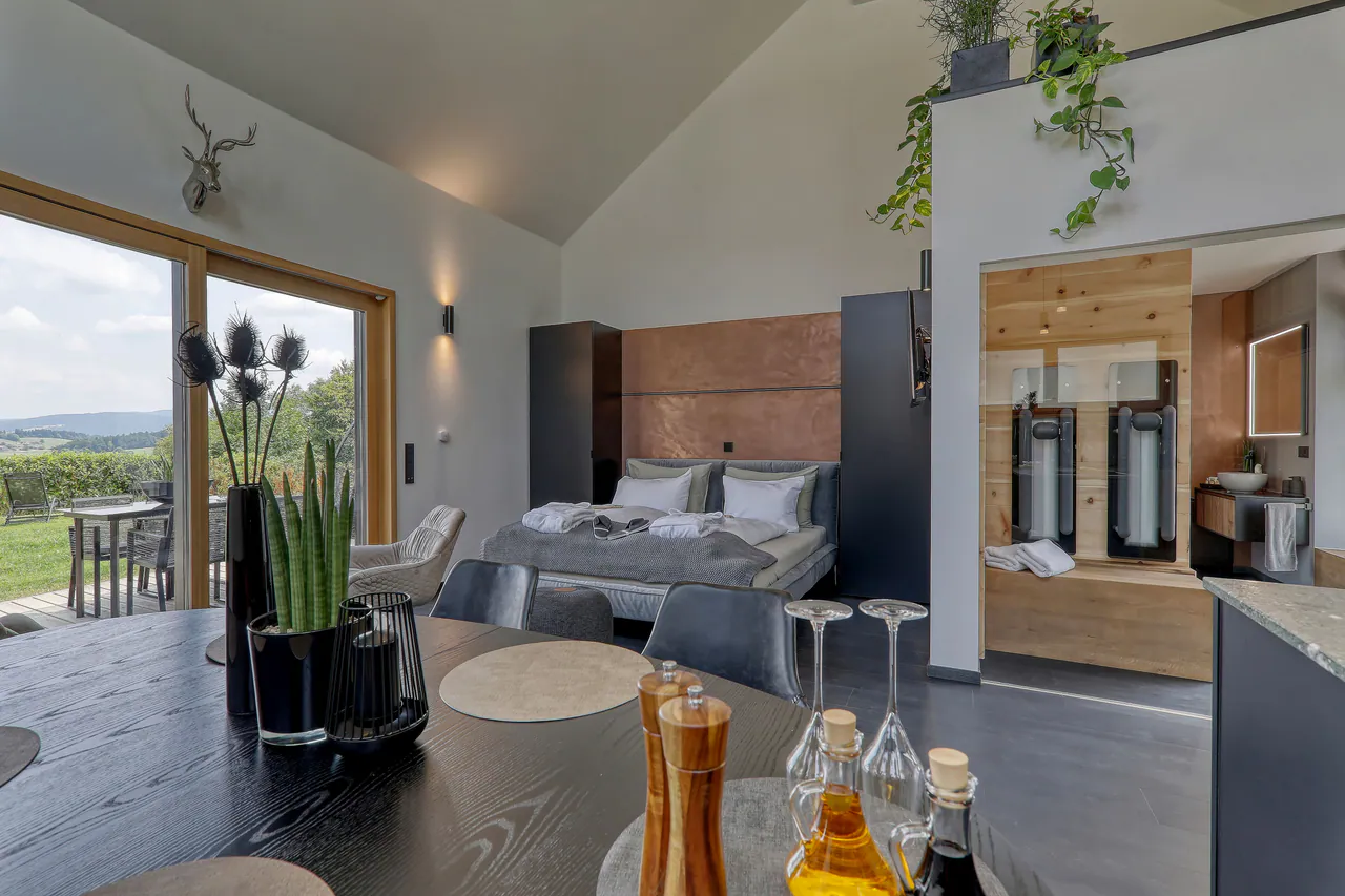 Chalet Romantik mit warmem Ambiente im Bayerischen Wald