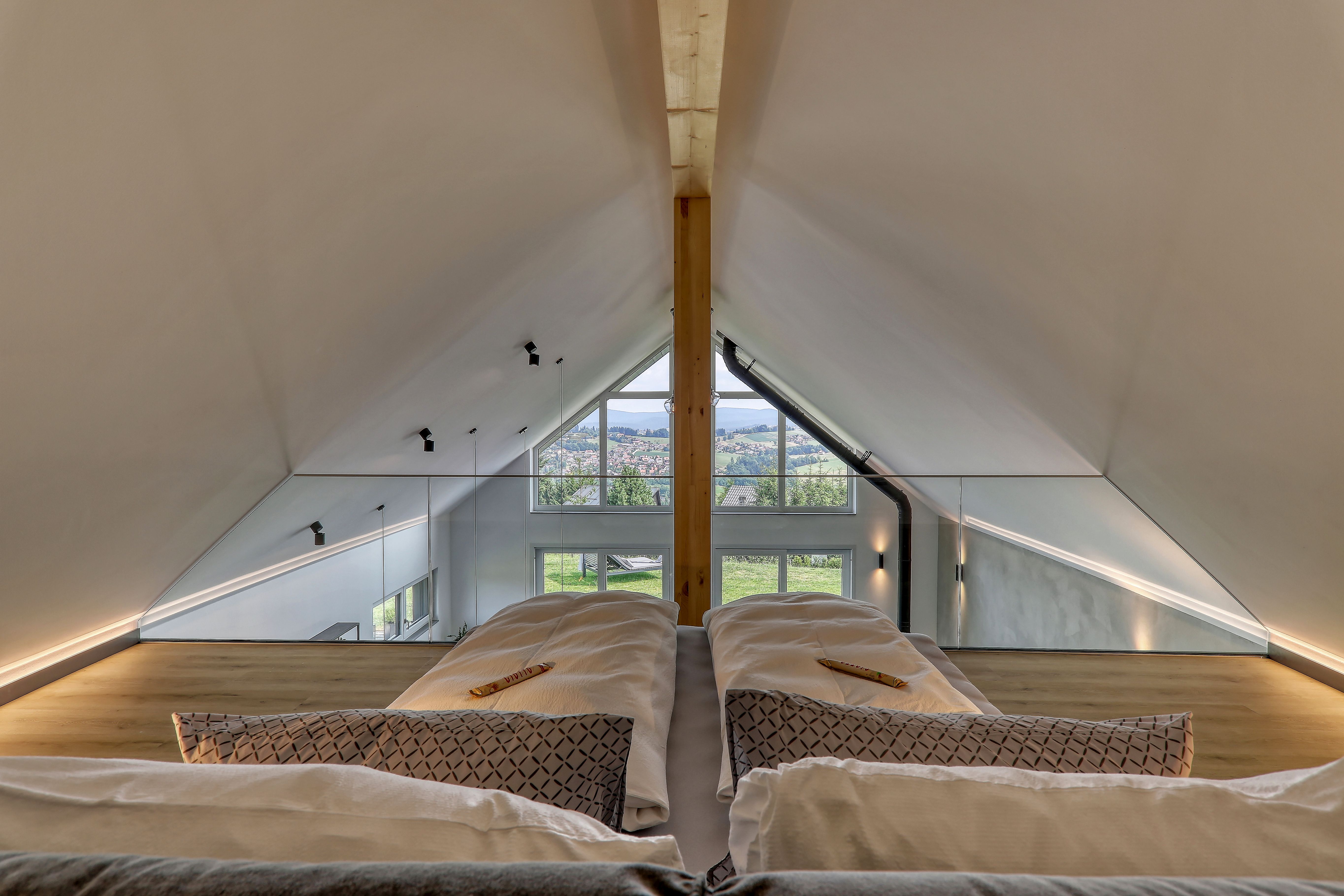 Zweites Schlafzimmer im Chalet Panorama