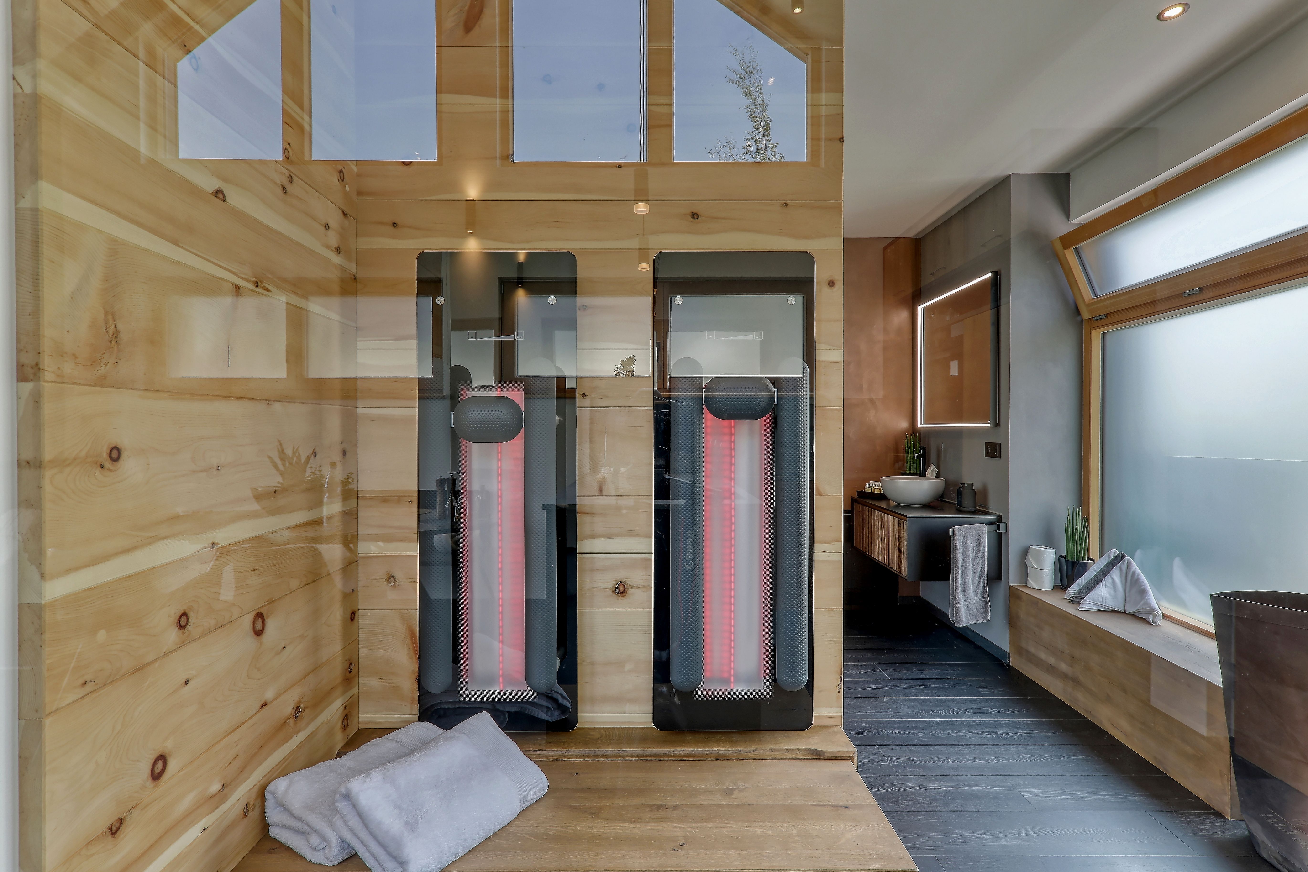 Wohnatmosphäre im Chalet Romantik